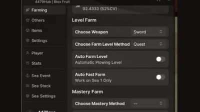 [KEYLESS] Blox Fruits 4479 Hub – AutoFarm Level Fruits PvP