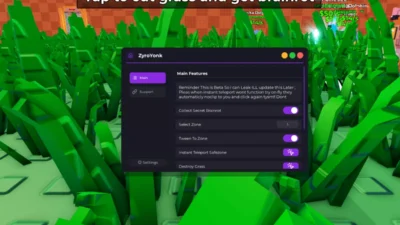 ZyroYonk Hub Script – Auto Collect Secret, Instant Teleport, More