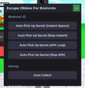 Escape Obbies For Brainrots!