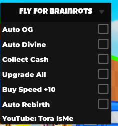 Fly for Brainrots Script Keyless