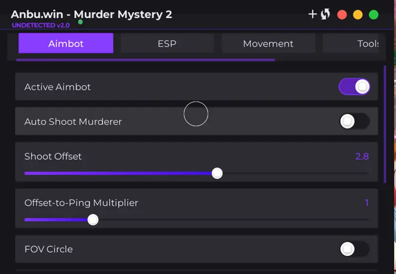 MM2 Script by Anbu [Keyless] - Auto Aimbot, ESP, Auto Shoot - Delta Scripts