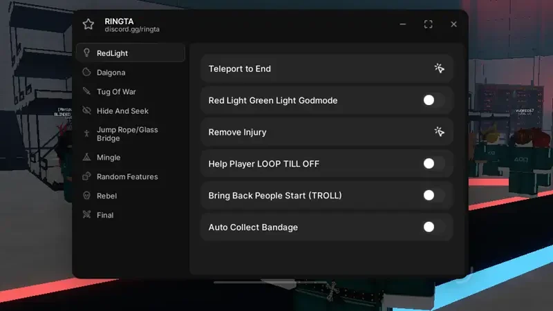 RINGTA UI Ink Games Script – No Key