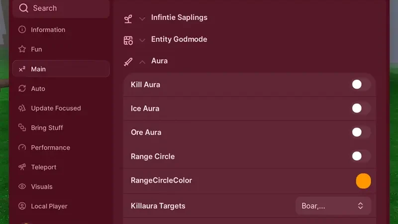 Voidware 99 Nights Script [Keyless] – Automation, Bring Stuff