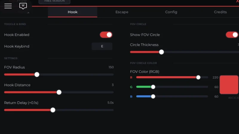 ZXC Hub Script – Hooked Roblox [Auto Hook, Auto Win, ESP]