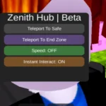 Zenith Script [NoKey] +1 Speed Escape for Brainrots Script