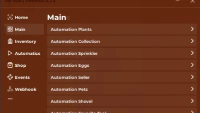 Grow a Garden UB Hub Script No Key – Auto Plant, Pet Mutation
