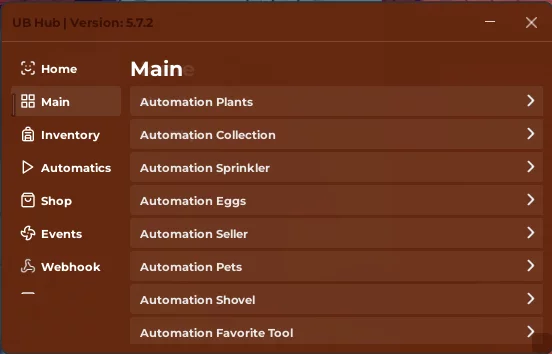 Grow a Garden UB Hub Script No Key – Auto Plant, Pet Mutation