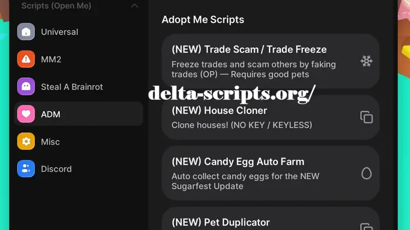 Seraphis Hub Free Adopt Me Pet Duplicator Script Hub