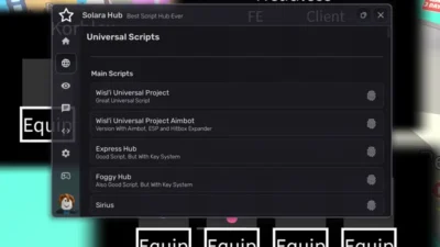 Solara hub Universal Script – Supports 450+ Games