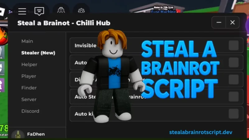 Steal a Brainrot Best Script – Auto Lock Base, Auto Steal