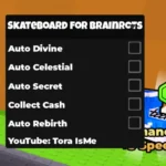 Tora ISME Script Skateboard For Brainrots – NO KEY