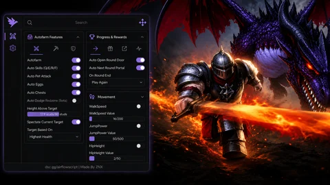 Iron Soul: Dungeon Script – Auto Forge, Item Dupe & Dungeon Farm