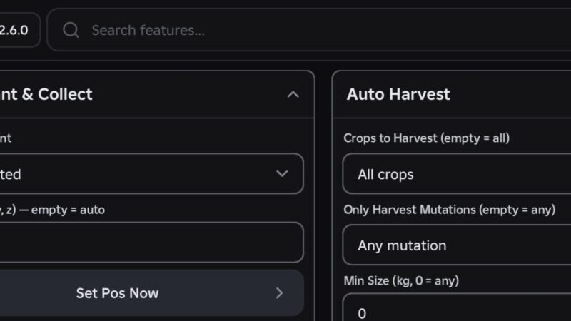 GAG2 Best Auto Farm, Auto Harvest, Event Steal, Seed Farm Script (Now Included Pet Finder)
