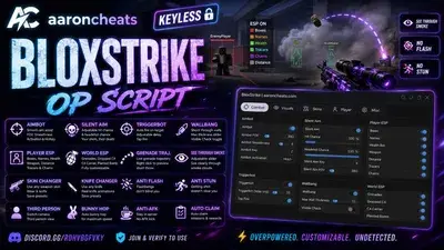 BloxStrike Script – Silent Aim, Triggerbot, ESP & Skin Changer