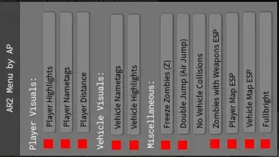 Apocalypse Rising 2 Mod Menu Script