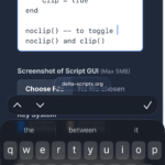 No Clip Universal Script – Lightweight Noclip Utility (Go Through Walls)