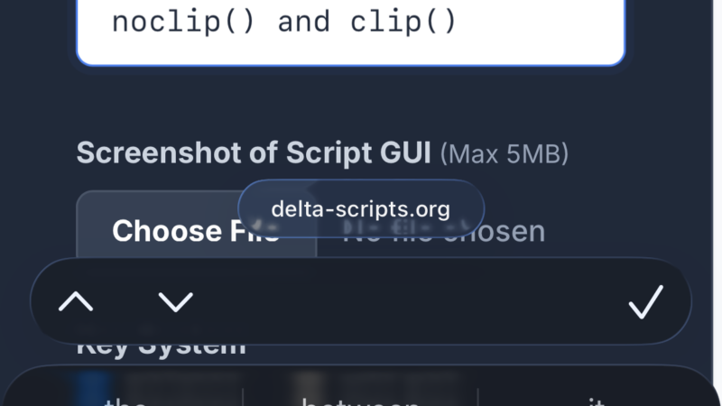 No Clip Universal Script – Lightweight Noclip Utility (Go Through Walls)
