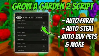 MoonHub – Grow a Garden 2 OP Script