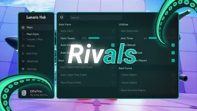 Rivals Script | Lunaris Hub – Aimbot, Silent Aim