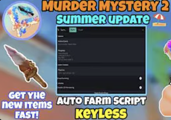 Murder Mystery 2 Safe Autofarm (No key) MM2 Script – by SourceBin