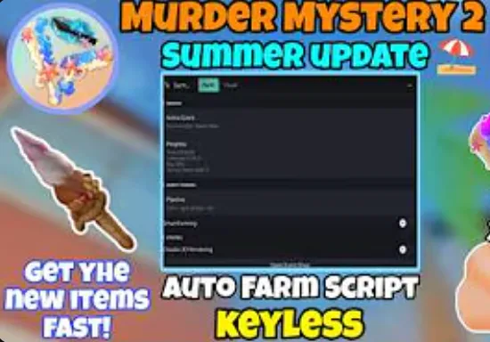 Murder Mystery 2 Safe Autofarm (No key) MM2 Script – by SourceBin