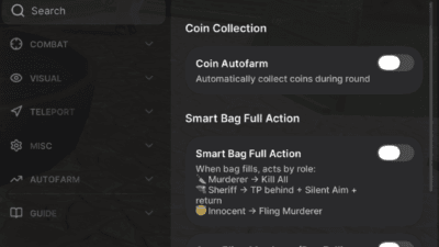 Murder Mystery 2 Anti-Kick Autofarm (No key)