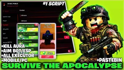 Survive the Apocalypse Script – Kill Aura, Item Dupe, Auto-Win & Mobile Ready