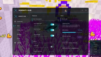 +1 Cut Grass Adventure Serenity Hub Script [PC/Mobile]