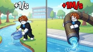+1 Drain Water Per Click