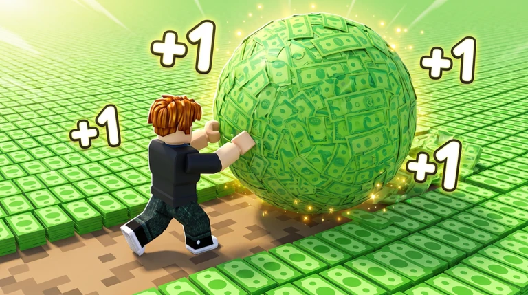 +1 Money Roll To Get Rich Script | Spiritual Gaming | Auto Collect Cash