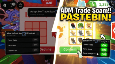 Adopt Me Trade Scam, Auto Farm Bucks 💵, Spawn Pets, Dupe Pets, and Auto Farm Pet EXP