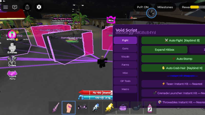 Baddies Best Duel Script