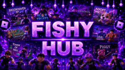 Fishy Hub 30+ Games 800+ Features – Best Roblox Script