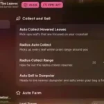 Clean all the Leaves Script – Auto Collect Leaves, Auto Sell