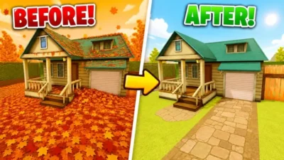 [KEYLESS] Clean all the leaves Script – Auto Farm, Auto Collect, Auto Sell