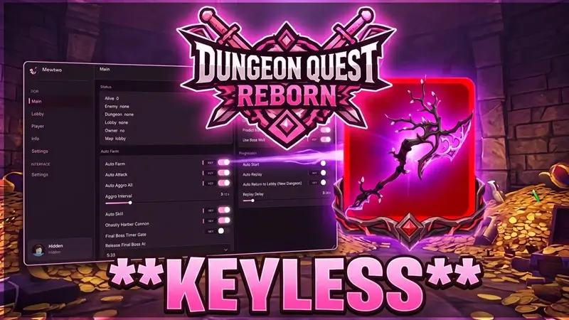 Dungeon Quest Reborn Mewtwo Free Keyless Script Fully Auto