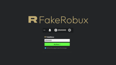 Fake Robux Gifter Roblox Script – Robux Gifter, Korblox & Headless