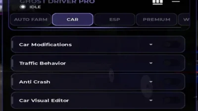 Ghost Driver Script – Auto Farm, Anti-Crash