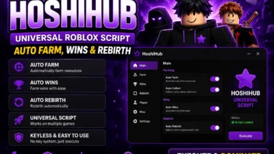HoshiHub Universal Roblox Script – MM2, Keyboard Escape & More