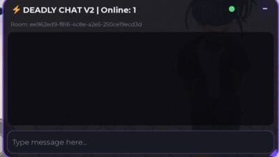 DEADLY CHAT V1 – Custom Chat for Roblox