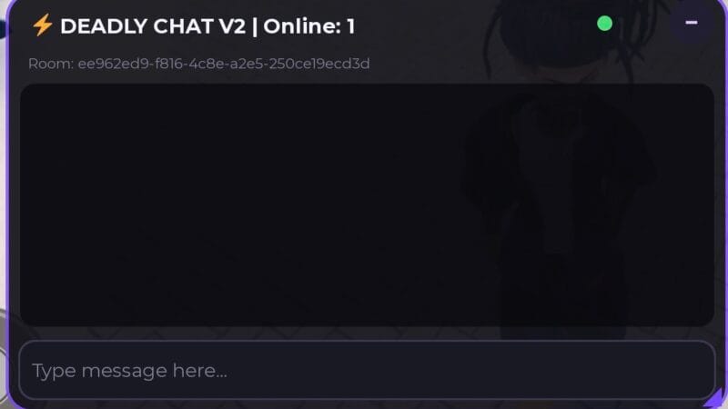 DEADLY CHAT V1 – Custom Chat for Roblox