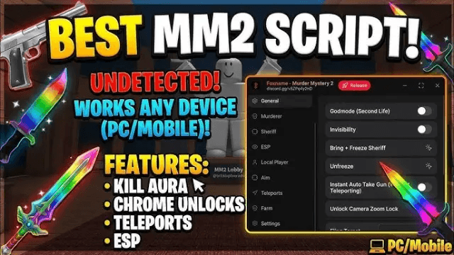 MM2 Summer Update Auto Farm, Troll Fling All,  ESP