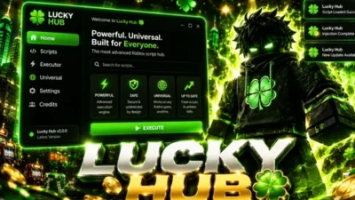 Lucky Hub Universal Script | Fly, Noclip, Aimbot, Autofarm & ESP
