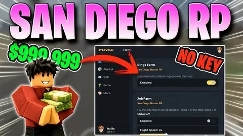 San Diego Border RP Script – Admin, Vehicle Spawn & No Key