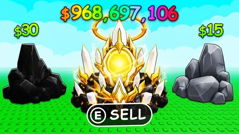 [Keyless] Sell Ores Script – Auto Roll, Auto Buy, Auto Upgrade