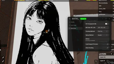 Spray Paint Script Auto Draw Better Features