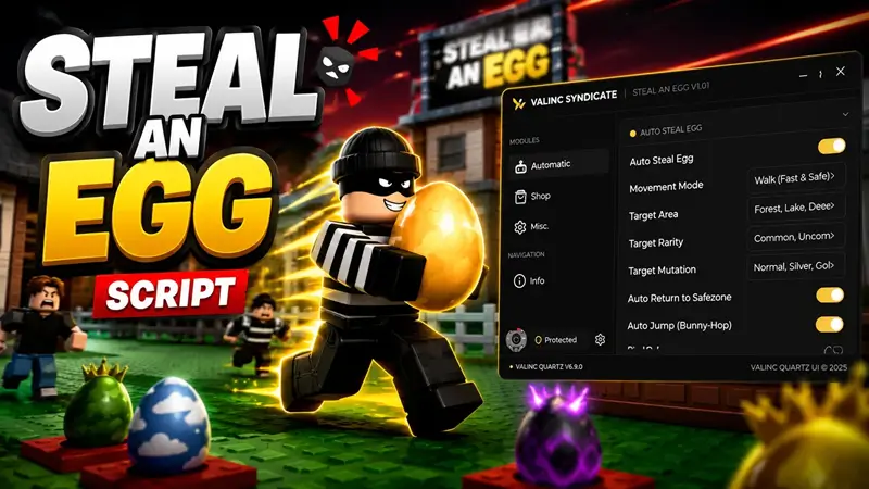 Steal An Egg Script Auto Farm Egg