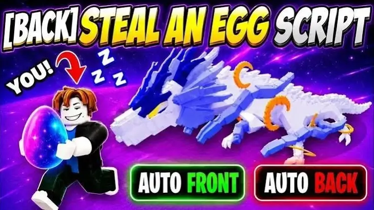 Steal an Egg Script – Auto Farm, Instant Steal, God Mode, and more