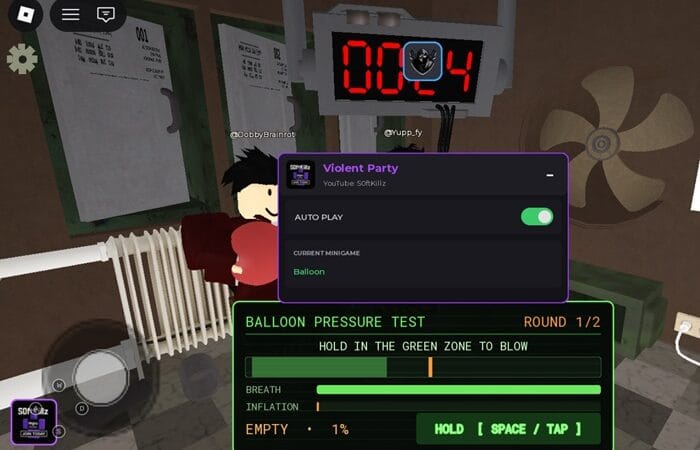 S0ftKillz Violent Party Script – Auto Play & More
