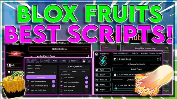 No Key Blox Fruits Script – Auto Farm, Aimbot & Silent Aim